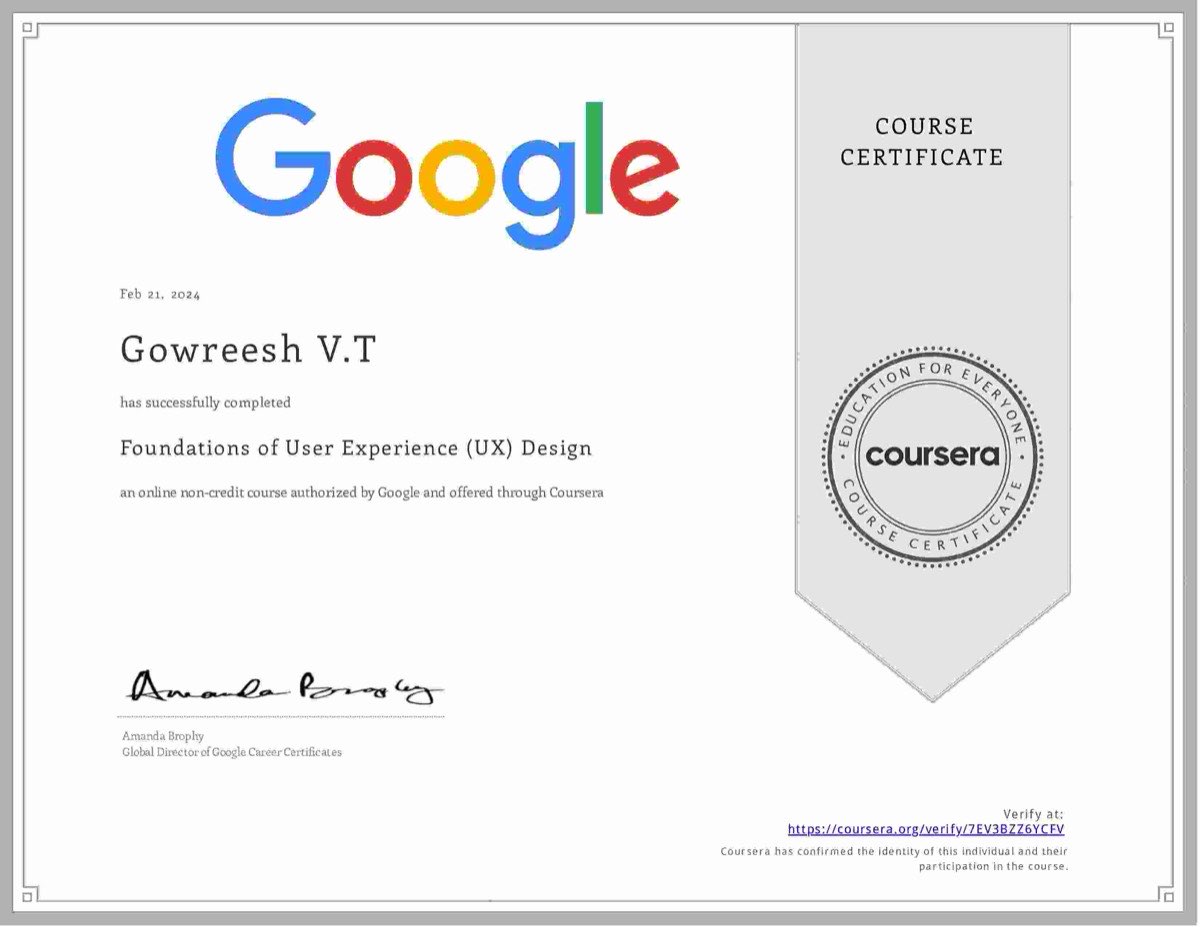 Coursera Google